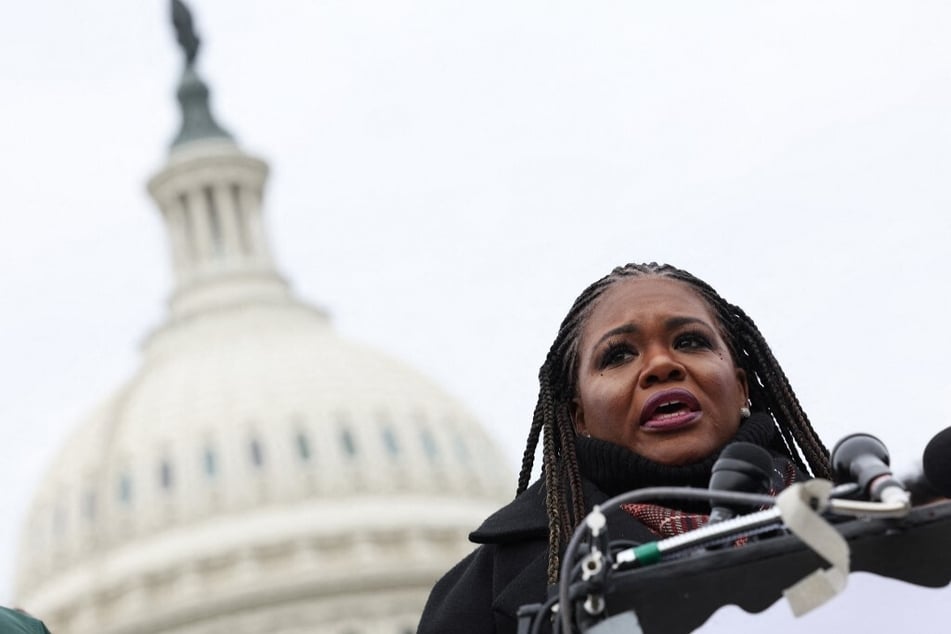 Representative Cori Bush in 2020 became the first Black woman from Missouri ever elected to Congress.