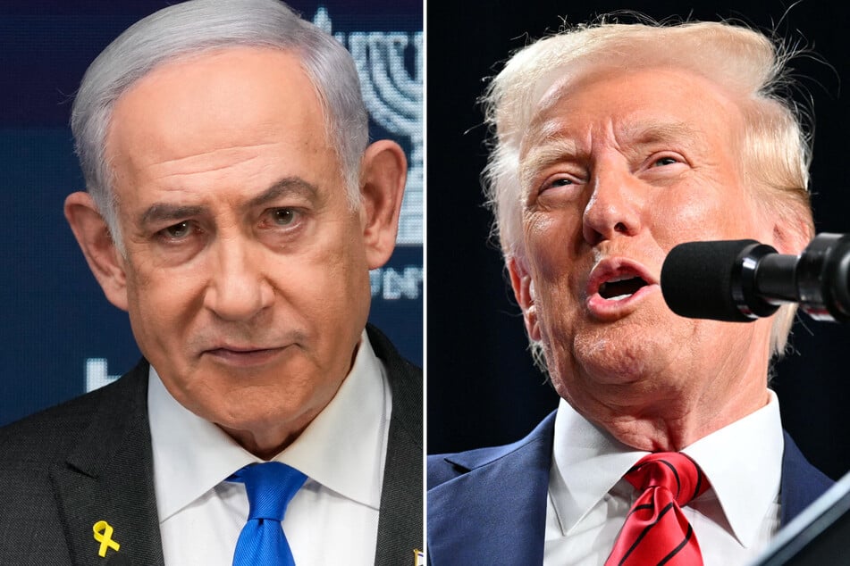 Israeli Prime Minister Benjamin Netanyahu (l.) has been invited by US President Donald Trump to a meeting at the White House on February 4.