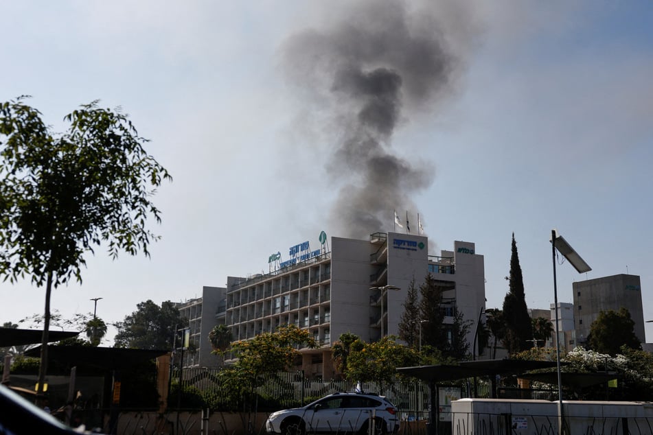 An Iranian missile hit the Soroka Hospital in Beersheba as Tehran's response to Israel's unprovoked assault continued.