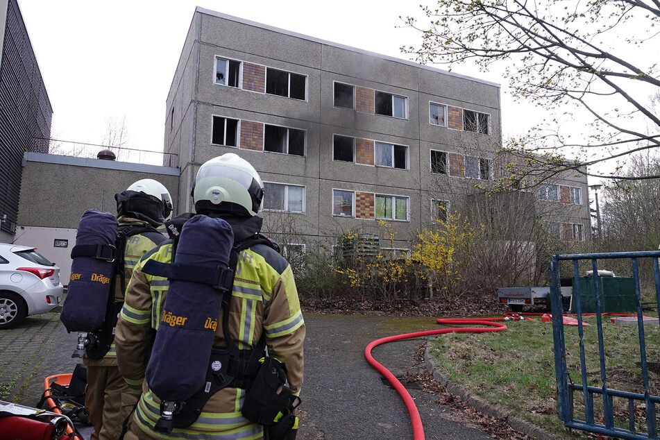 Dresden: Feuer in ehemaligem Dresdner Kindergarten - war es Brandstiftung?