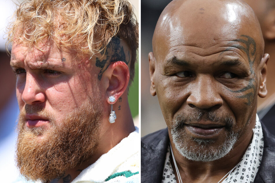 Mike Tyson (r.) and Jake Paul will face off in a sanctioned heavyweight professional bout, as confirmed on Monday.