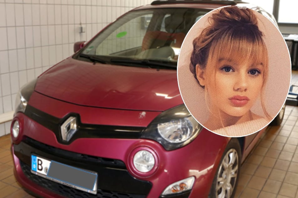 Diesen roten Twingo habe die Zeugin am Tag von Rebeccas Verschwinden gesehen.