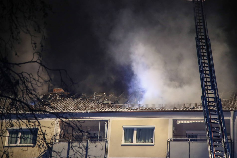 Keine Bewohner wurde durch das Feuer verletzt.