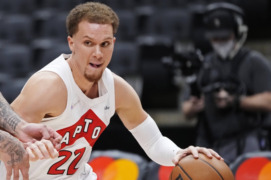 Raptors guard Malachi Flynn chipped in with 18 points against the Nets.