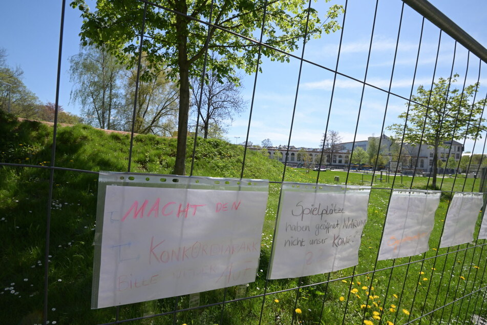 Seit November ist der bei Kindern und Jugendlichen beliebte Konkordiapark abgesperrt.