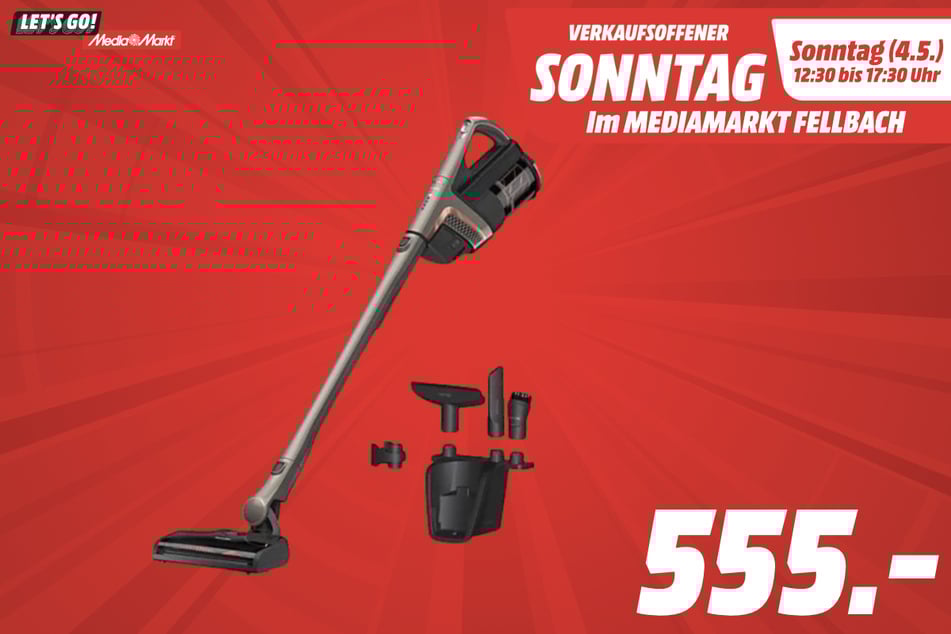 Miele-Stielsauger für 555 Euro.