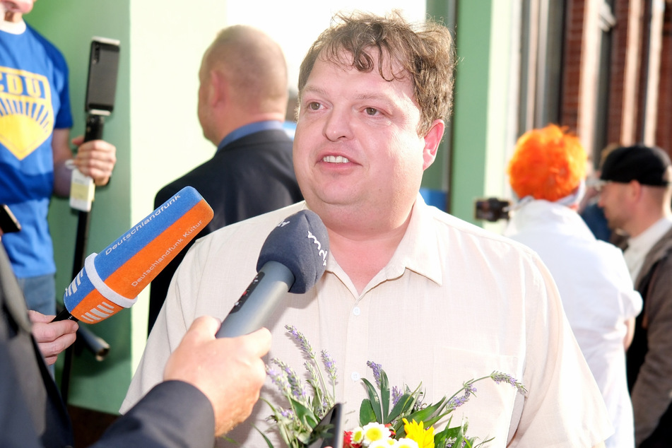 Hannes Loth (42, AfD) wurde am Sonntag zum Bürgermeister von Raguhn-Jeßnitz gewählt.