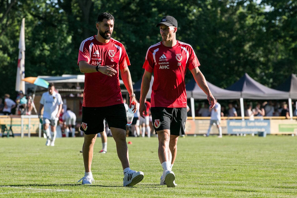 Tolcay Cigerci (l.) und Axel Borgmann (beide 31, r.) kurieren noch Verletzungen aus der Vorsaison aus.