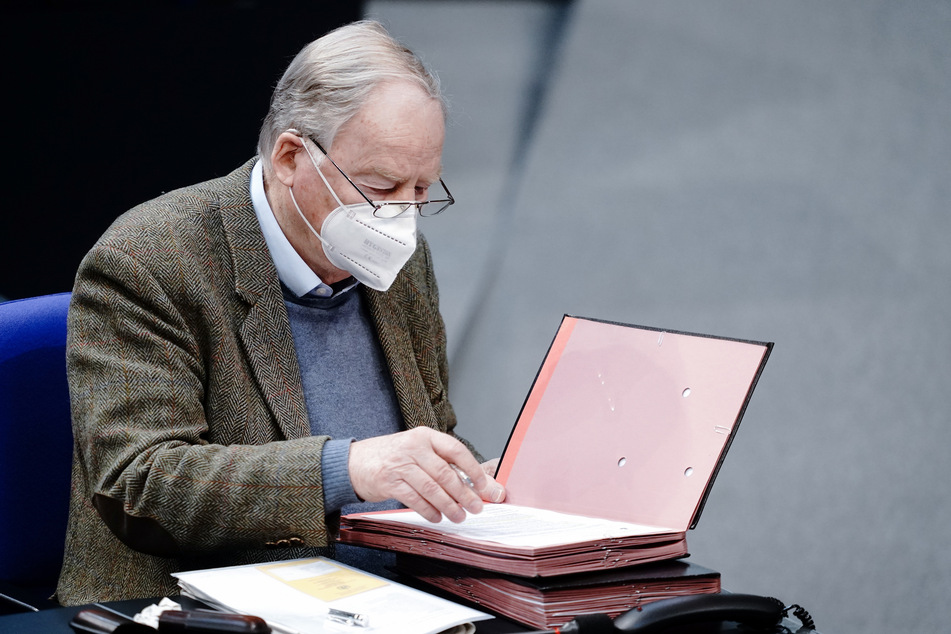 Alexander Gauland (80), Fraktionsvorsitzender der AfD, wurde gegen das Coronavirus geimpft.