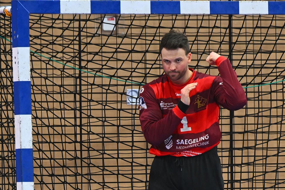 Mit seinen Paraden in der Crunchtime sorgte Torwart Marino Mallwitz für Grundlage zum 15. Saisonsieg.