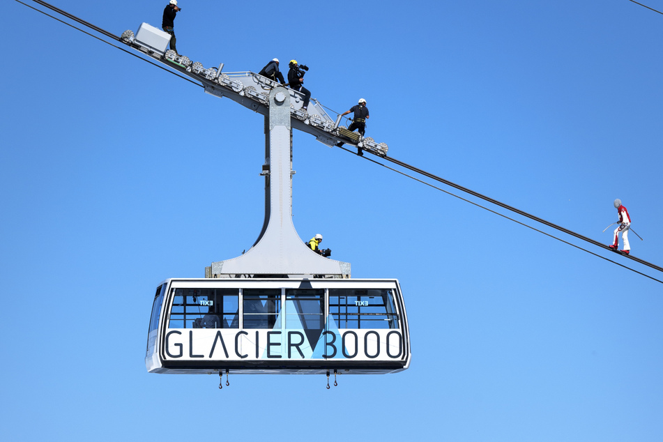 Im Schweizer Skigebiet Glacier 3000 kam es zu einem Zwischenfall.