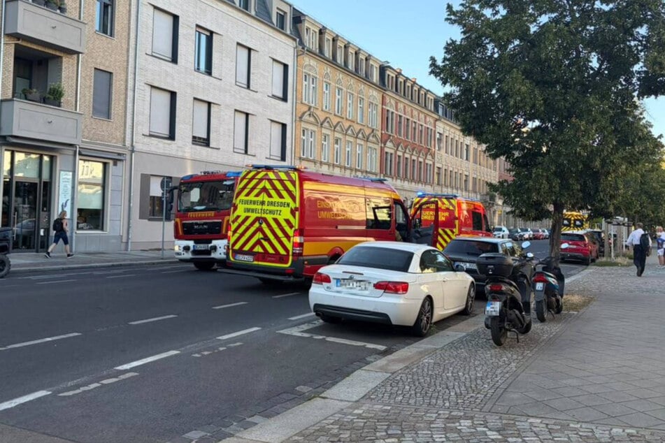 Es waren zahlreiche Einsatzfahrzeuge vor Ort.