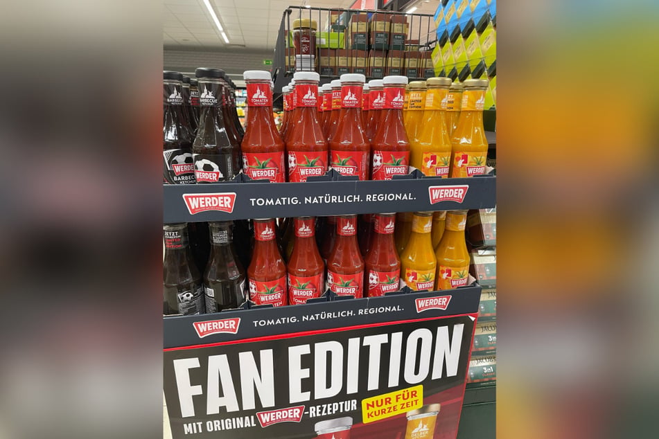 Selbst die Ketchup-Fan-Edition in Schwarz-Rot-Gold wurde bei ALDI mit der WM-Pleite um 34 Prozent gesenkt.