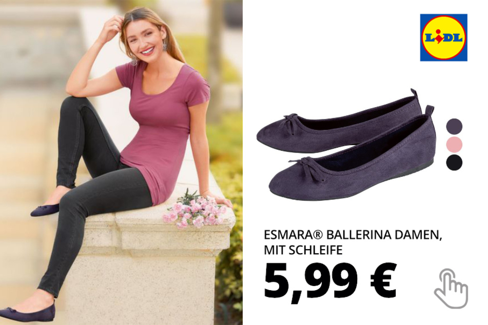 ESMARA® Ballerina Damen