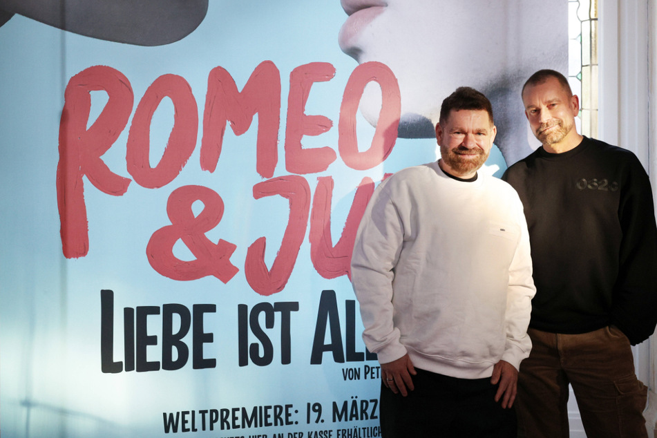 Peter Plate (55) und Ulf Sommer (52) bringen Romeo &amp; Julia als Musical ins Theater des Westens.