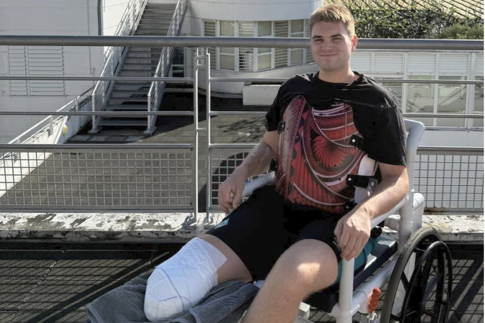 Der 24-Jährige kämpft sich zurück ins Leben.