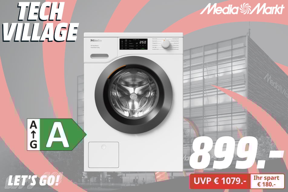 Miele-Waschmaschine WEB365 WPS für 899 statt 1.079 Euro.