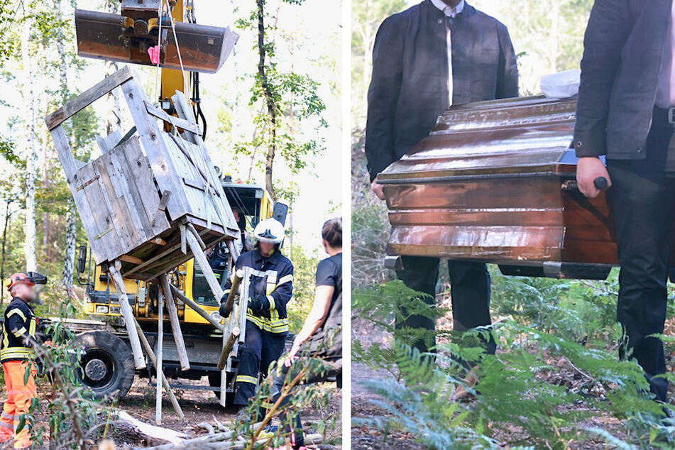 Schock-Fund in Sächsischer Schweiz: Verwesende Leiche in Hochsitz entdeckt