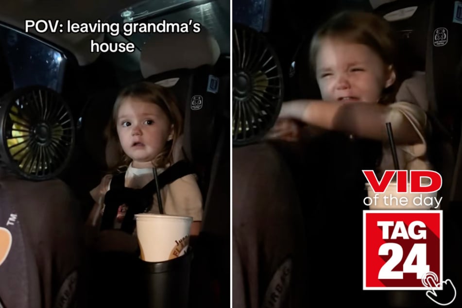 This little girl leaving grandma's house has everyone on TikTok in their feelings!