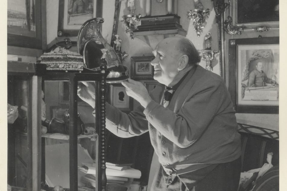 Sammler Karl Opp (1890-1966) forschte auch über den "Gelehrten Bauern" Johann Georg Palitzsch.