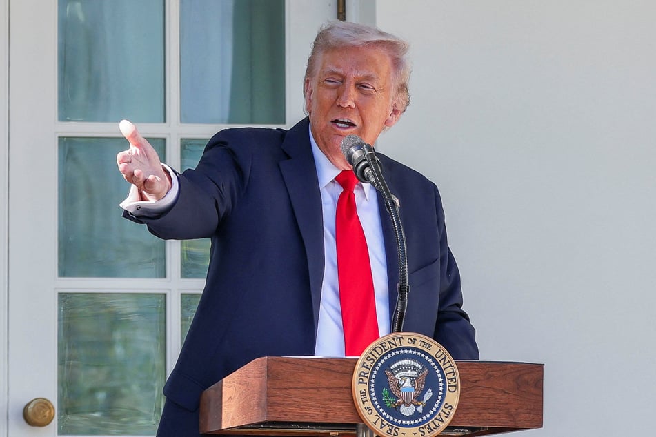President Donald Trump dismissed the critics as he hailed the construction of a new ballroom at the White House.