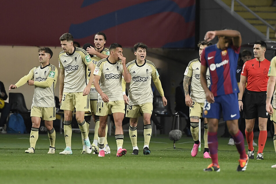 Der Anlass für Joan Laportas Wut: Der FC Barcelona spielte daheim nur Unentschieden gegen den Vorletzten FC Granada.