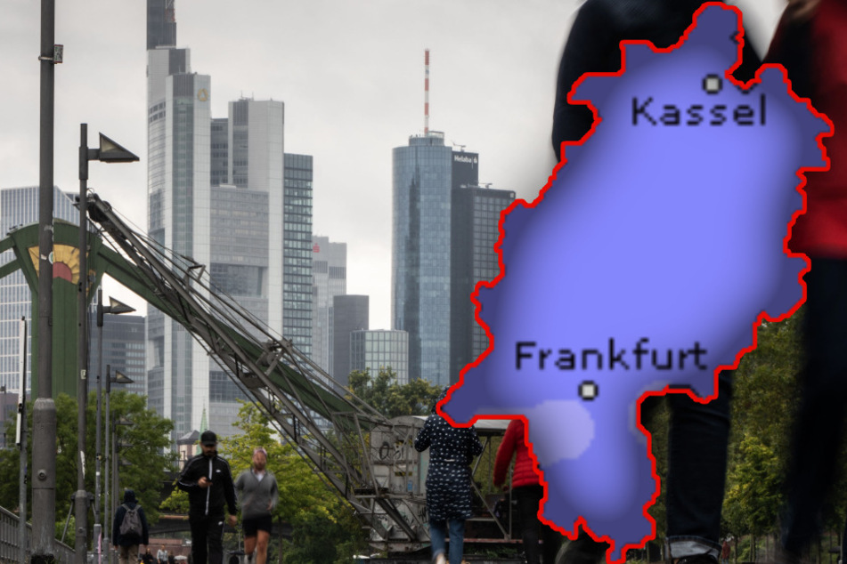 Die Menschen in Hessen müssen sich in den kommenden Tagen auf eine Menge Wasser vom Himmel einstellen.