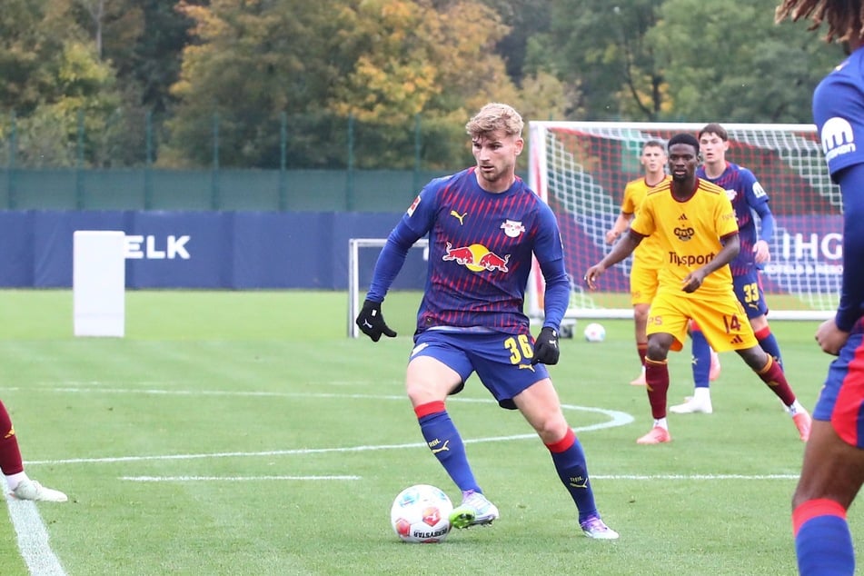 Rückkehrer Timo Werner feierte am Mittwoch im Test gegen Dukla Prag sein Startelf-Debüt.