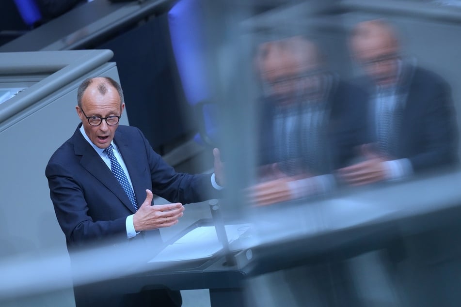 Unions-Kanzlerkandidat Friedrich Merz (69, CDU) gibt sich optimistisch.