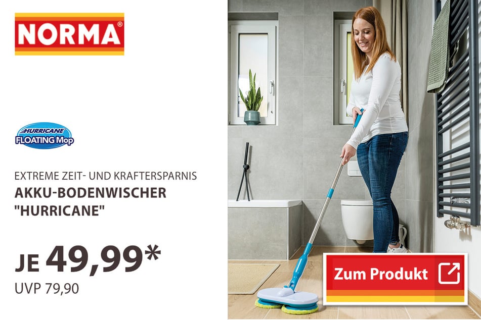Akku-Bodenwischer "Hurricane"