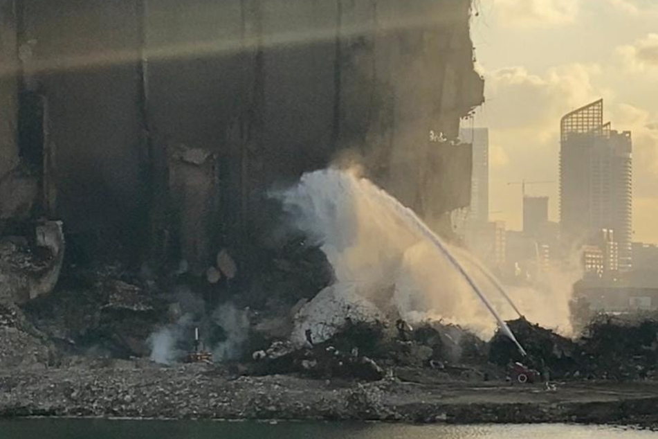 Viele Einwohner Beiruts dürften sich unangenehm an die verheerende Explosion von 2020 erinnert fühlen.