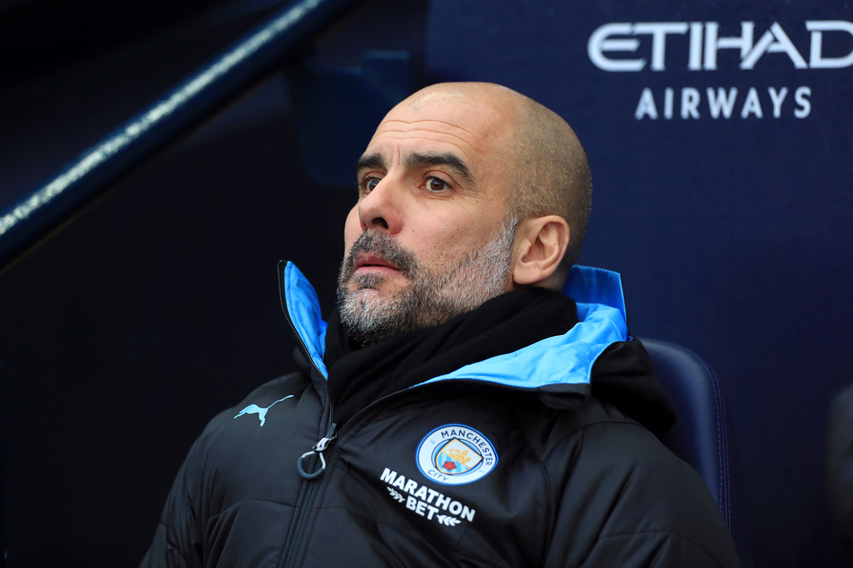 Pep Guardiola (49) dachte nach der Partie nur an seinen Verteidiger Garcia.