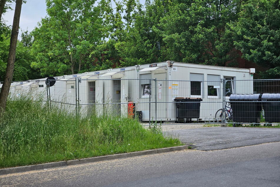 Die Aufstellung der Container in Gorbitz sorgte im Vorfeld für erhebliche Spannungen unter Anwohnern.