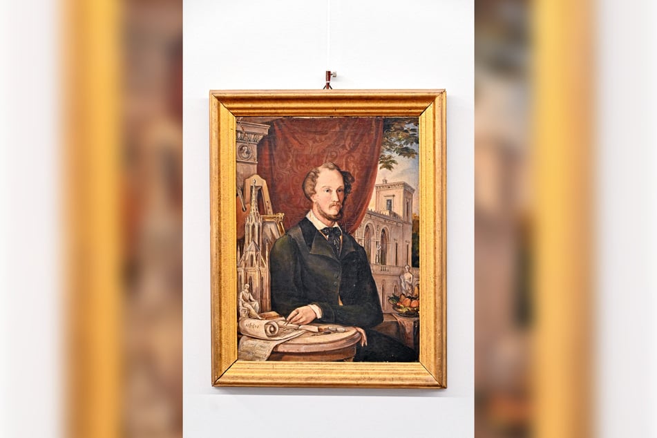 Der Architekt Woldemar Hermann liebte die Künste und Italien. Dort malte und zeichnete er während einer Studienreise.