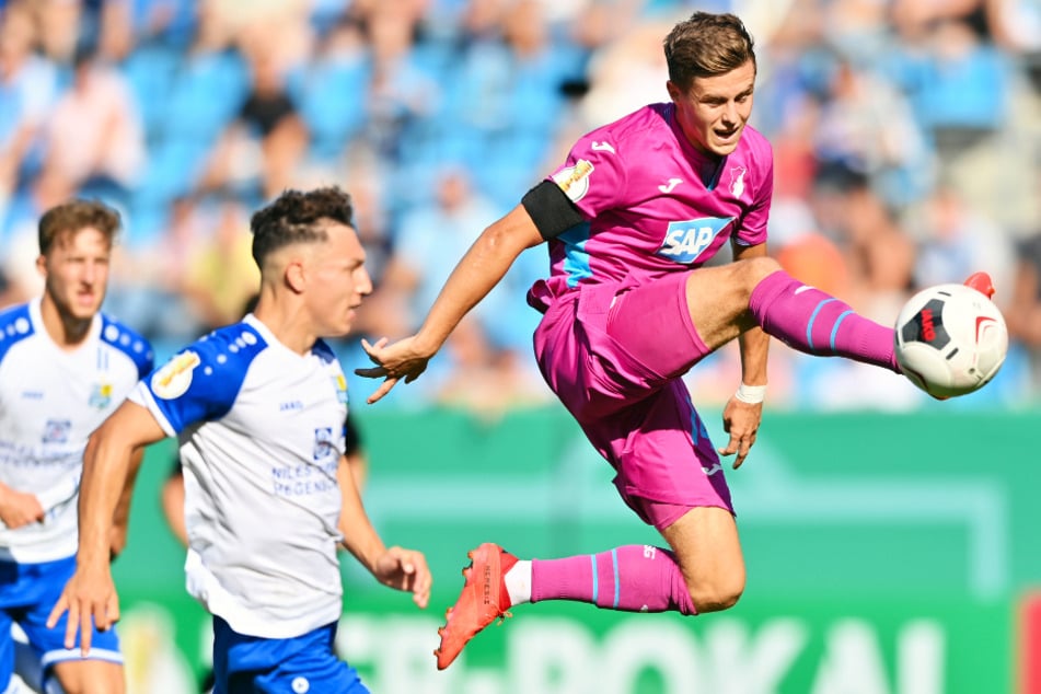 Artistisch! Christoph Baumgartner und die TSG Hoffenheim dürften sich erneut für den europäischen Wettbewerb qualifizieren wollen.