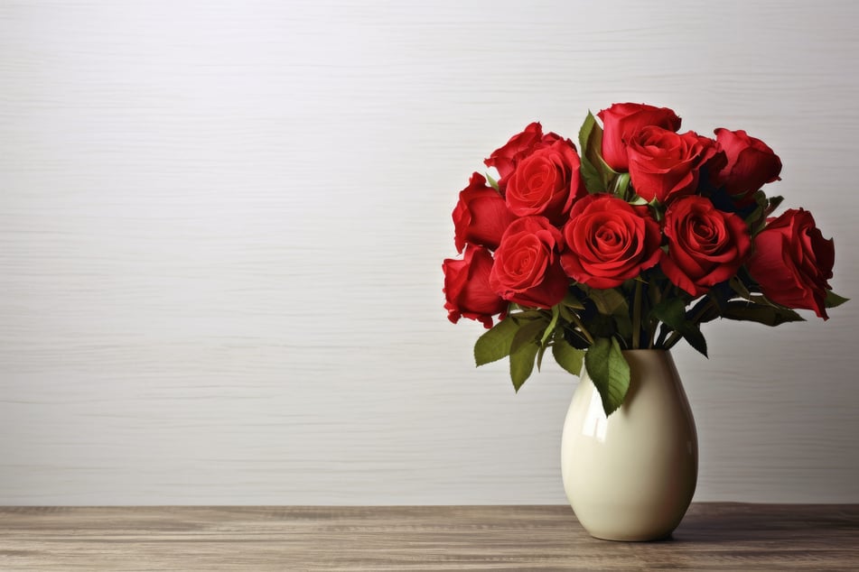 Ein Strauß Rosen sorgte in Weimar zunächst für einen ungewöhnlichen Polizeieinsatz. (Symbolbild)