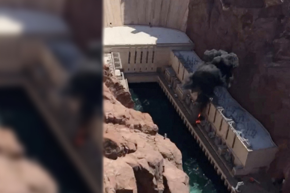 An explosion occured at Hoover Dam on Tuesday.