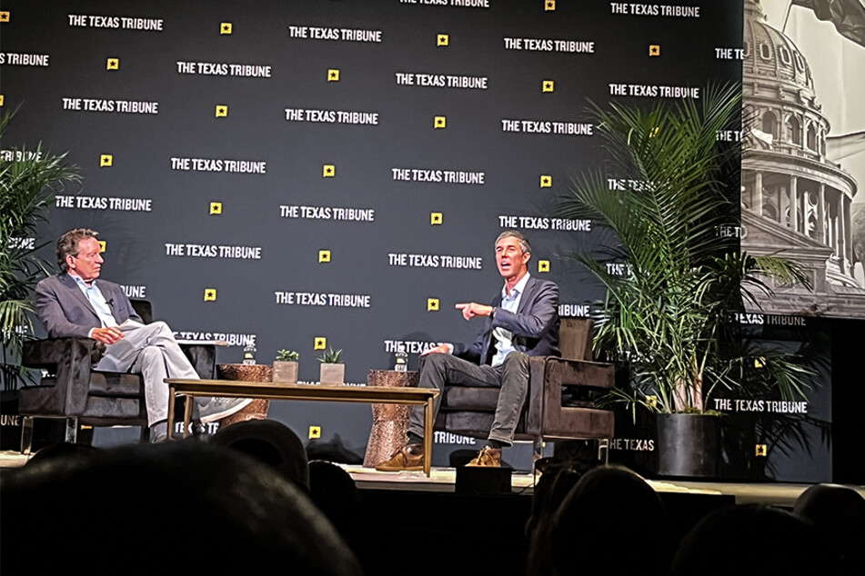 Gubernatorial candidate Beto O'Rourke had a one-on-one session on Saturday at Trib Fest.