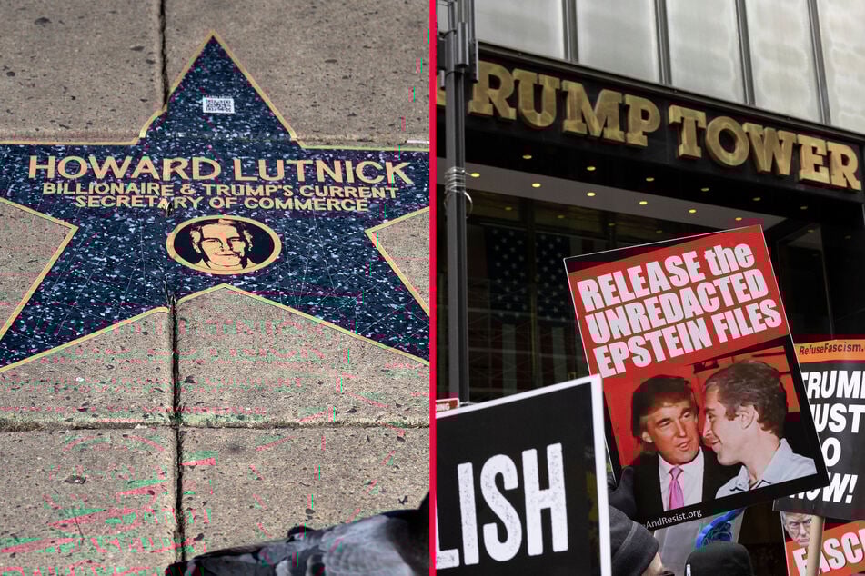 Washington DC's Farragut Square now has a "Walk of Shame" highlighting people associated with Jeffrey Epstein.