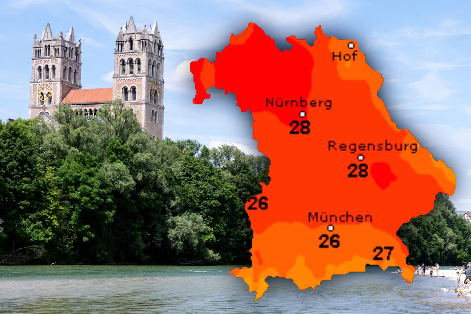 Sommerfeeling! Das Wetter in München und ganz Bayern kann sich in den kommenden Tagen sehen lassen.