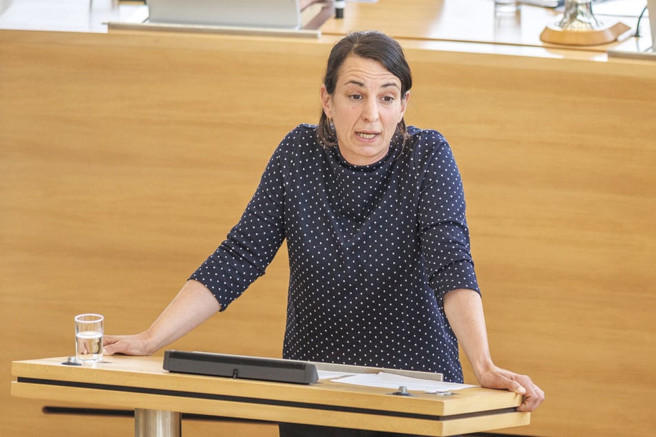 Christin Melcher (42, Grüne), Fraktionssprecherin für Kinder und Jugend. (Archivbild)