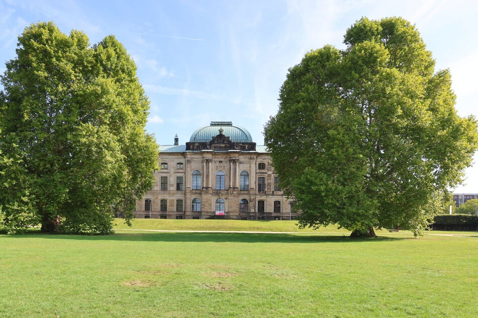 Der Garten hinterm Palais bleibt unbespielt.