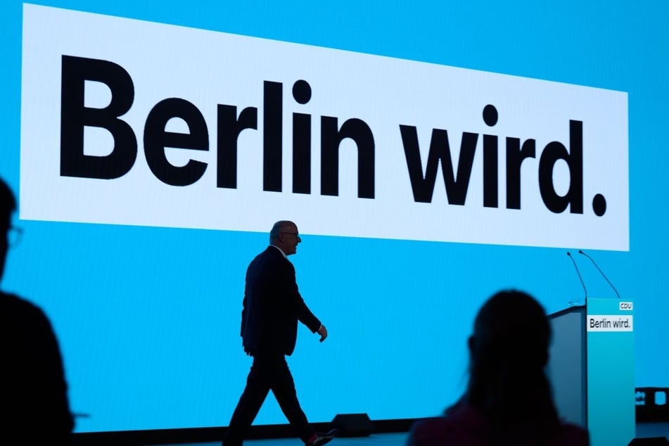 "Berlin wird", ist der Slogan bei dem Parteitag der CDU Berlin.