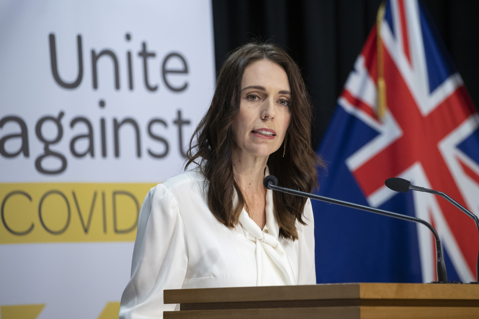 Jacinda Ardern.