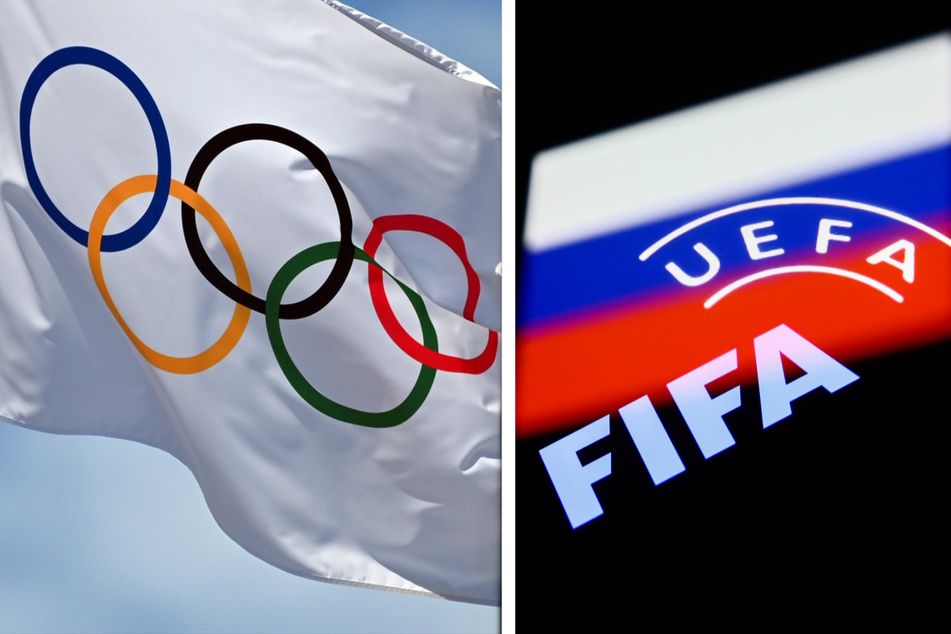 FIFA and UEFA ban Russia after Olympic committee recommendation