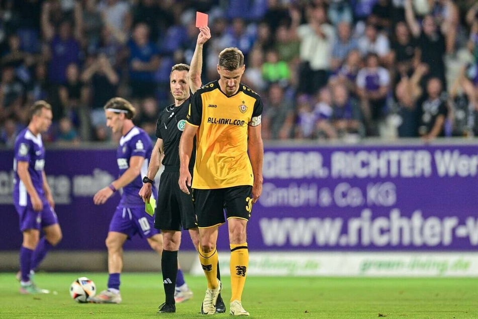 Lukas Benen schickte in Aue Stefan Kutschke mit Gelb-Rot vom Platz, hatte aber vorher eine Tätlichkeit von Martin Männel nicht gesehen.