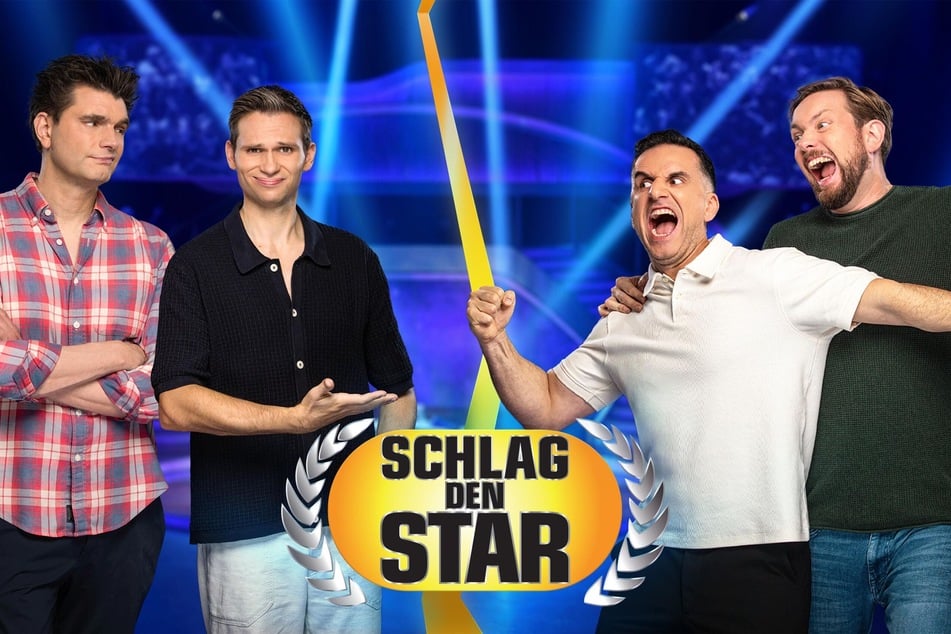 Lutz van der Horst (50, v.l.n.r.) und Fabian Köster (30) trafen auf Özcan Coşar (44) und Bastian Bielendorfer (41).