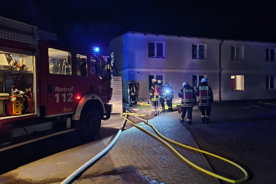 In der Nacht brannte ein Obdachlosenheim in Wolfenbüttel.