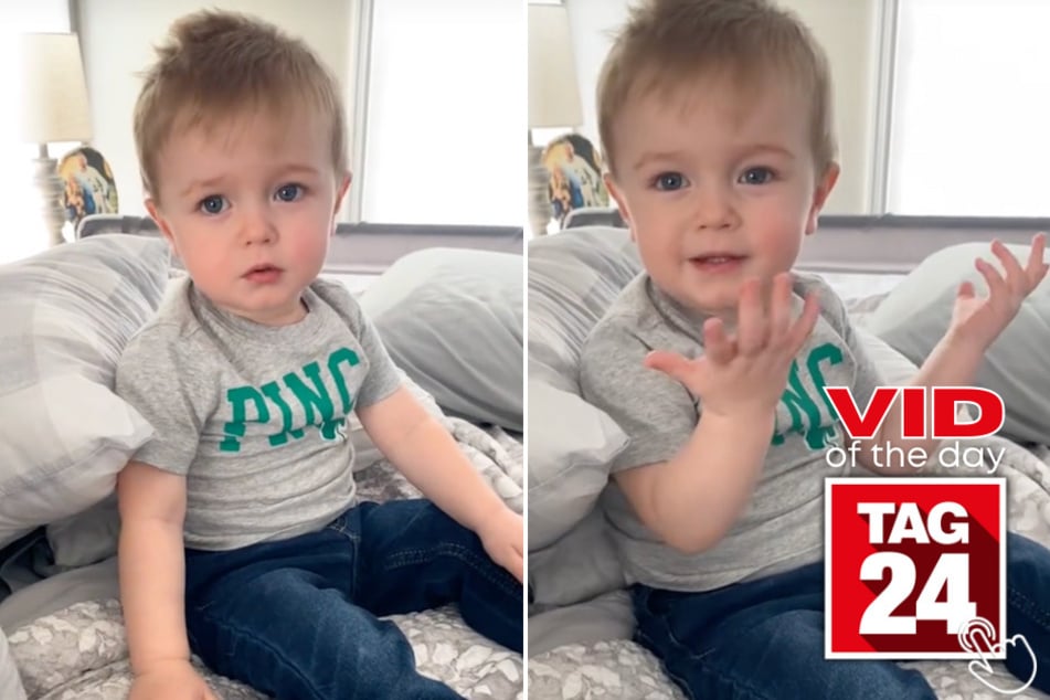 Today's Viral Video of the Day features an intelligent toddler who faked his way out of a nap for an earlier playtime!