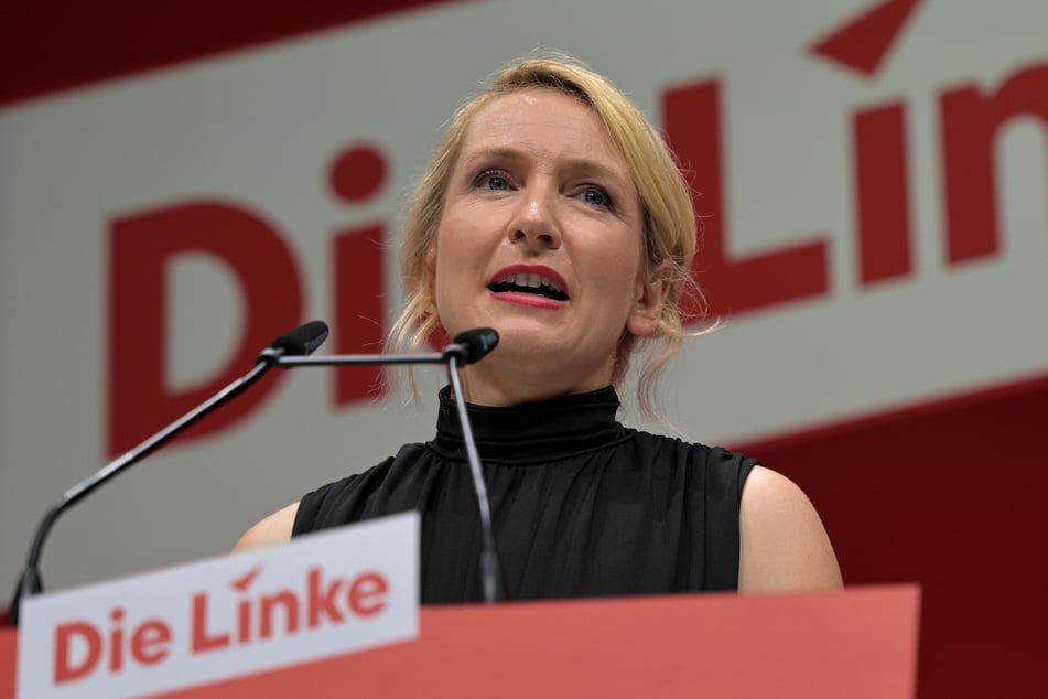 Ines Schwerdtner (36) wurde mit knapp 86 Prozent im Amt bestätigt.